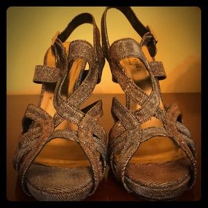 Kate Spade Lurex Strappy Sandal